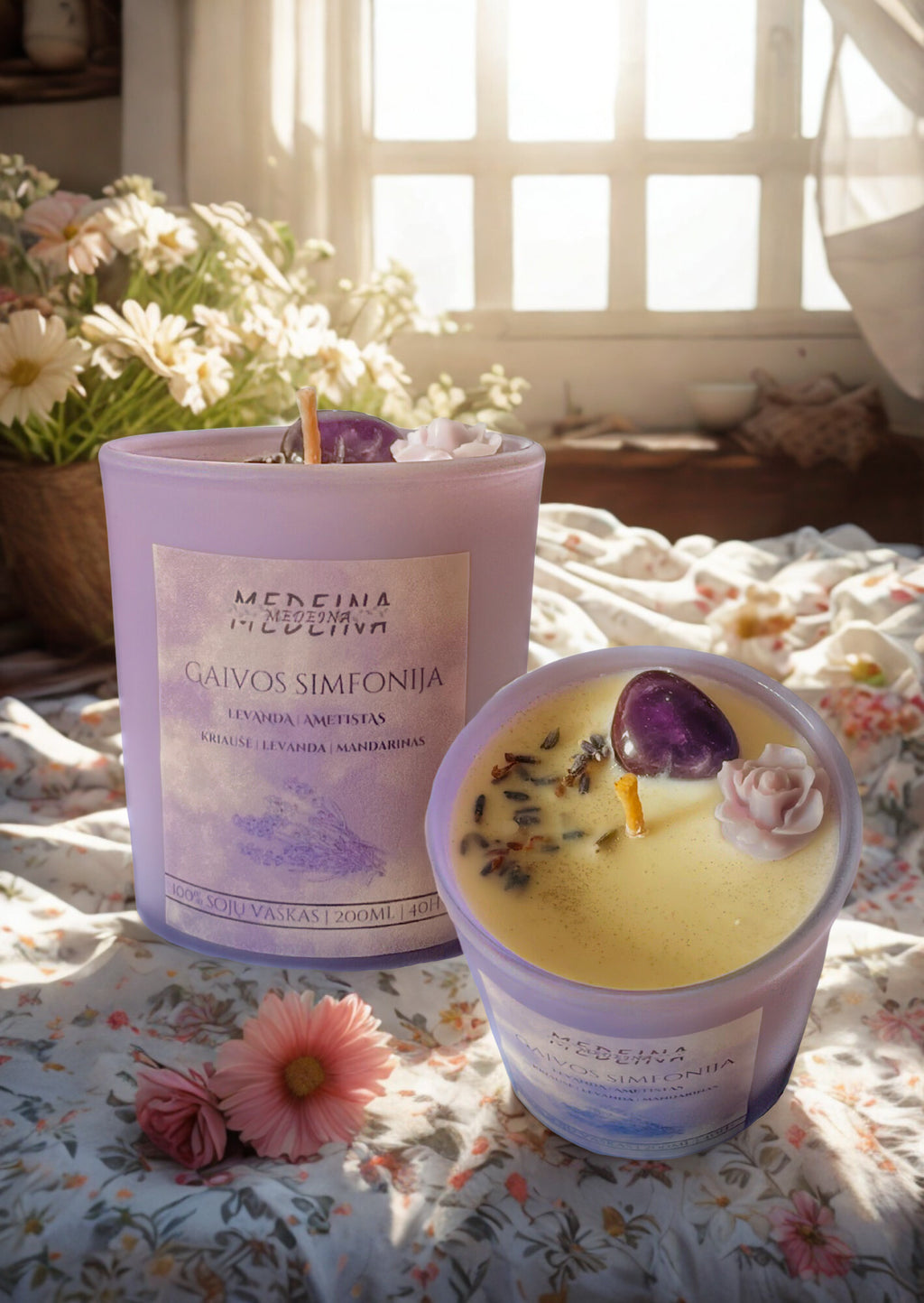 Žvakė „Gaivos simfonija“