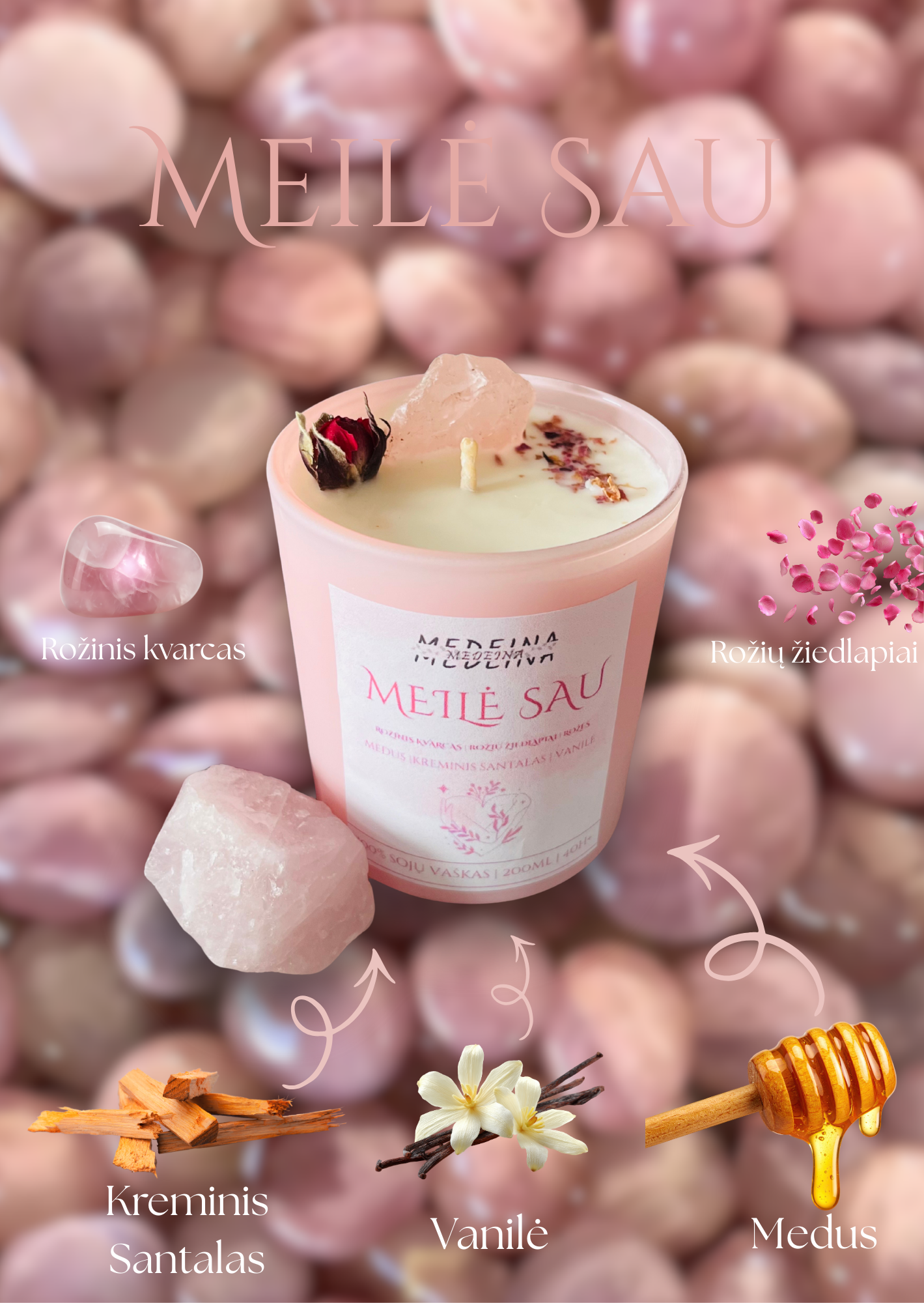 Žvakė „Meilė Sau“